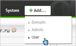 Создаем пользователя в iRedMail